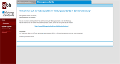 Desktop Screenshot of bildungsstandards.qibb.at