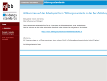 Tablet Screenshot of bildungsstandards.qibb.at